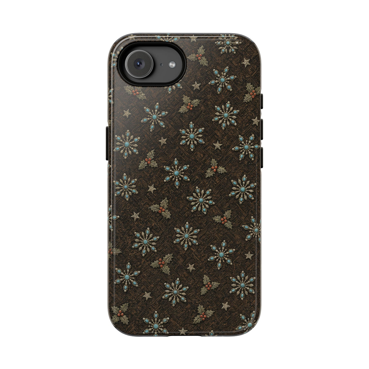Squash Blossom Snowflakes Tough Case