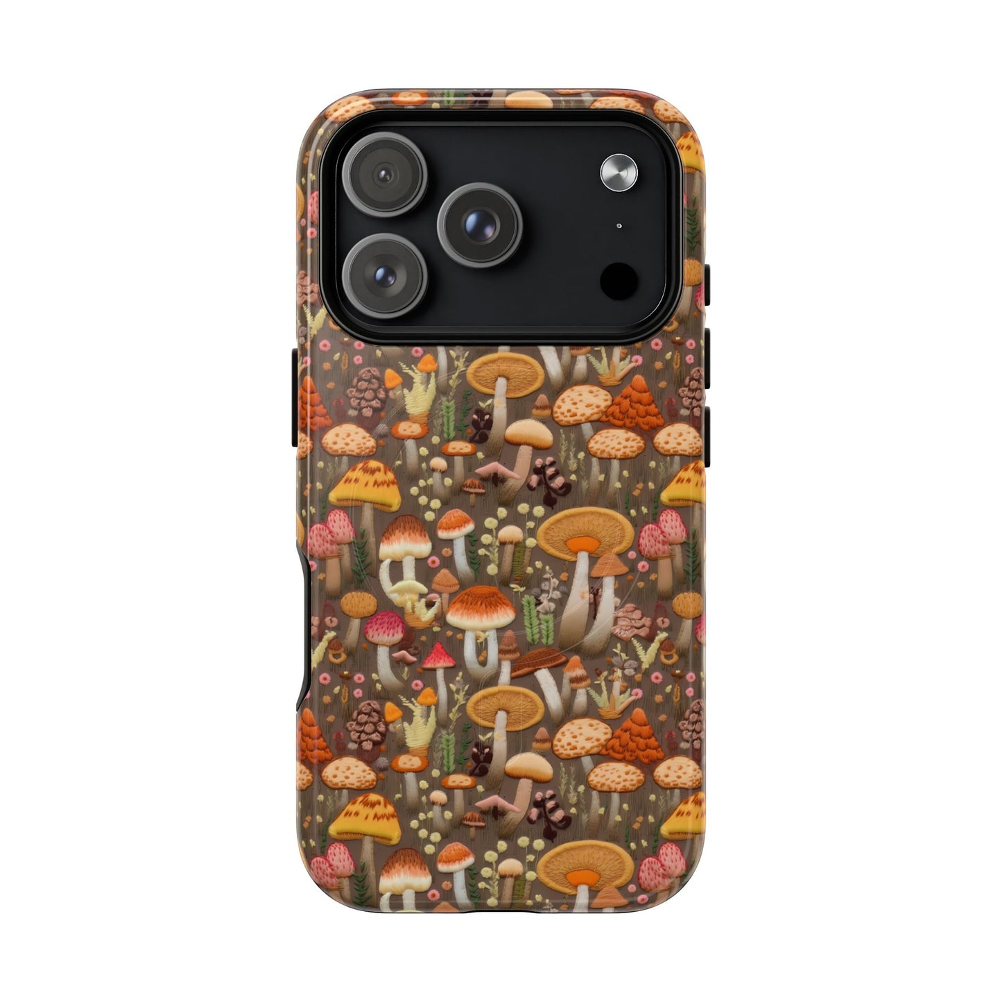 Orange Mushroom Magnetic Case