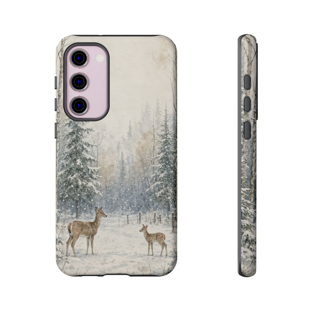 Snowy Doe Tough Case