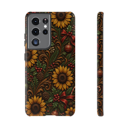 Christmas Sunflowers Tough Case