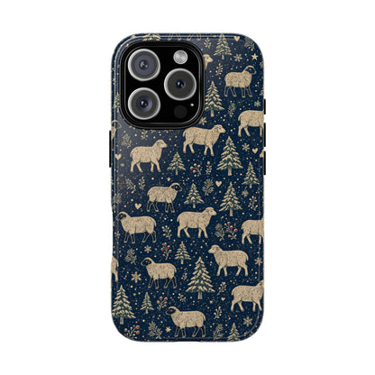 Snowy Sheep Tough Case