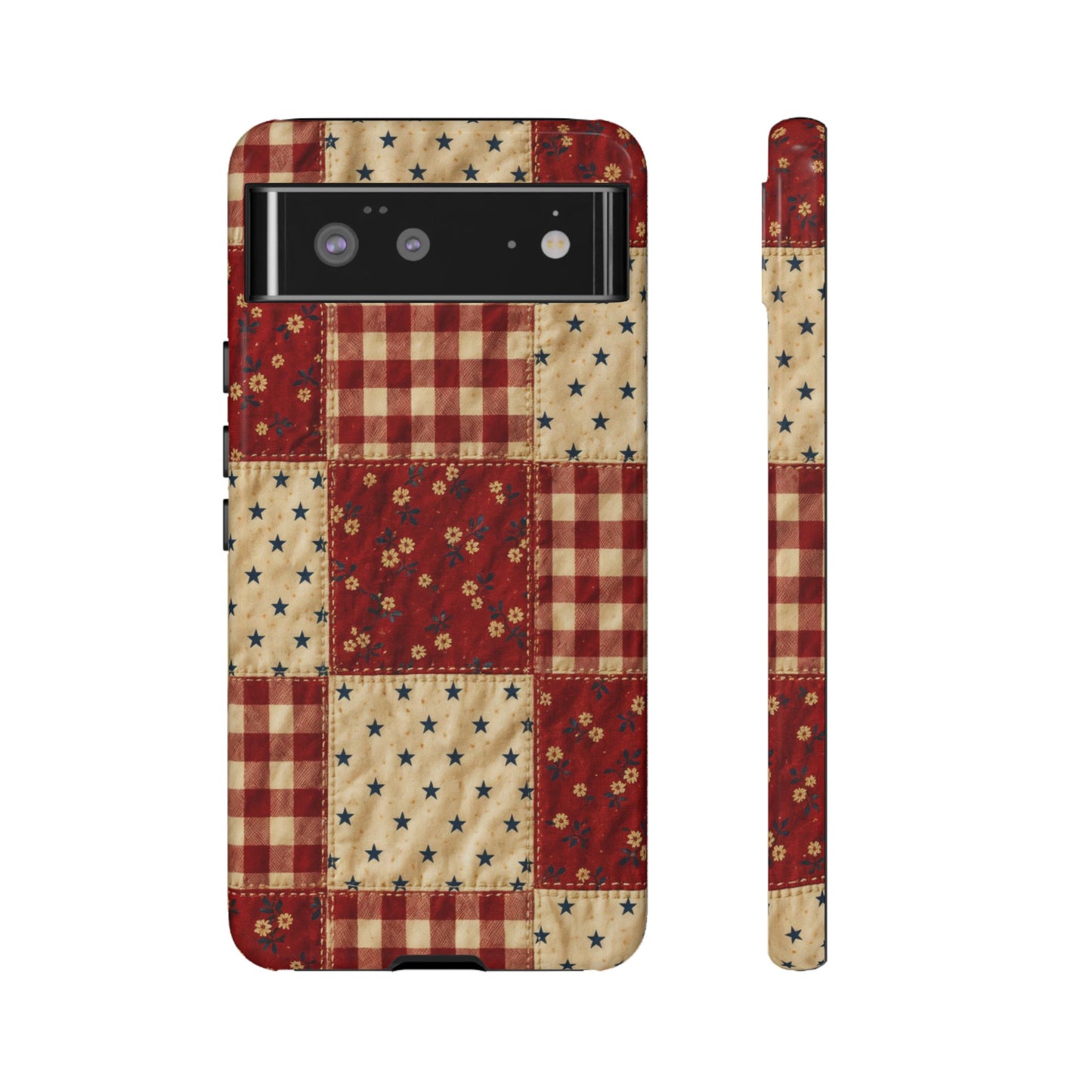 Gingham Stars Tough Case