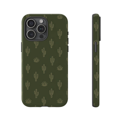Green Cactus Tough Case