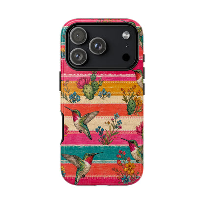 Hummingbird Serape Tough Case