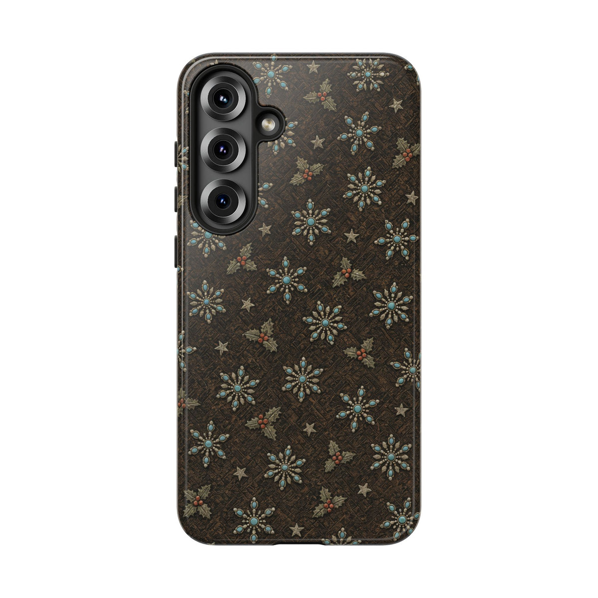 Squash Blossom Snowflakes Tough Case