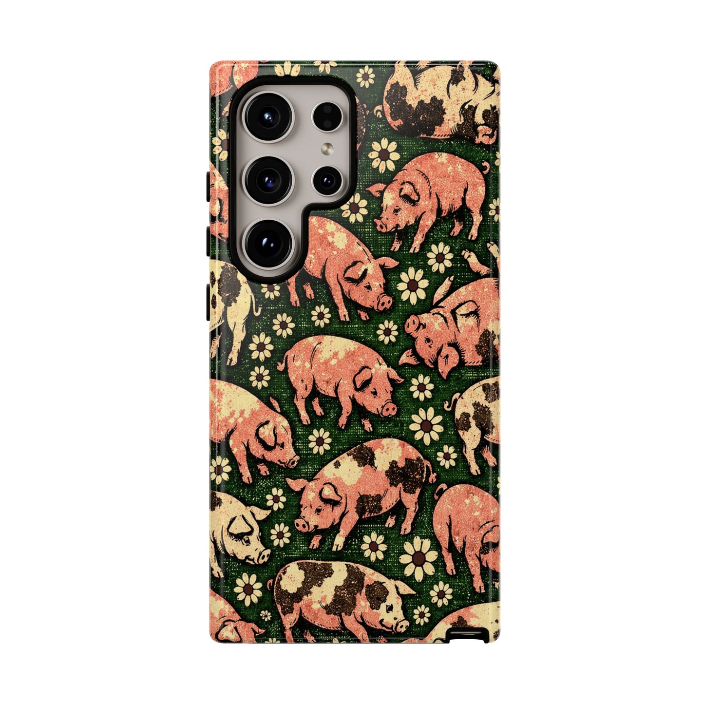 Retro Pigs Tough Case