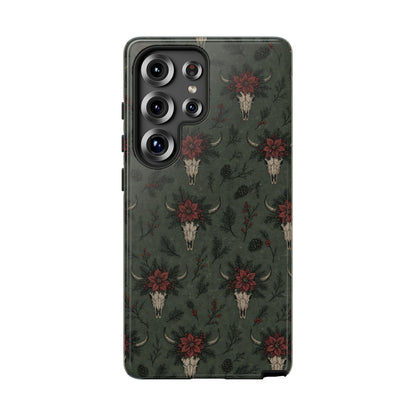 Inked Christmas Skull Tough Case