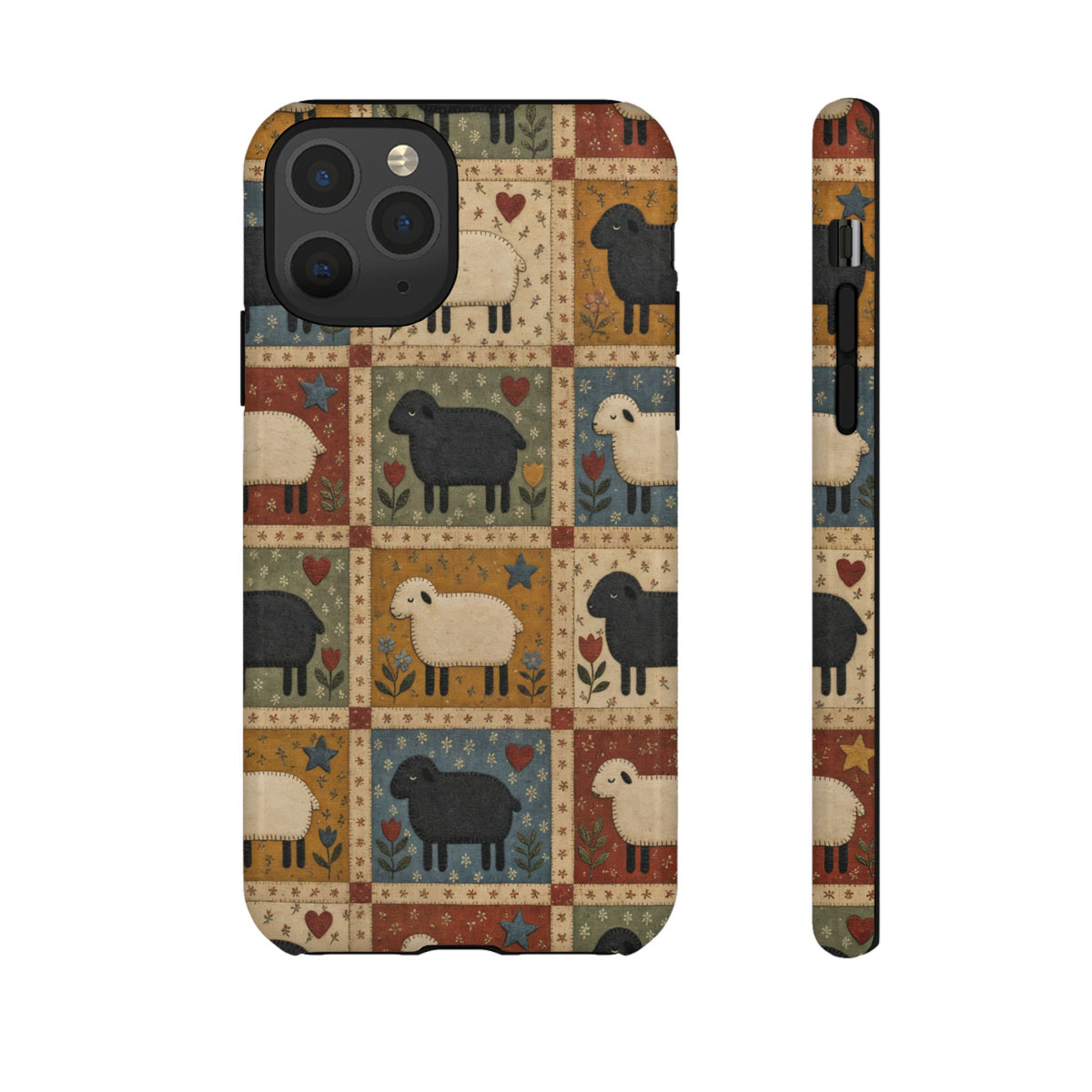 Sheep Quilt Tough Case