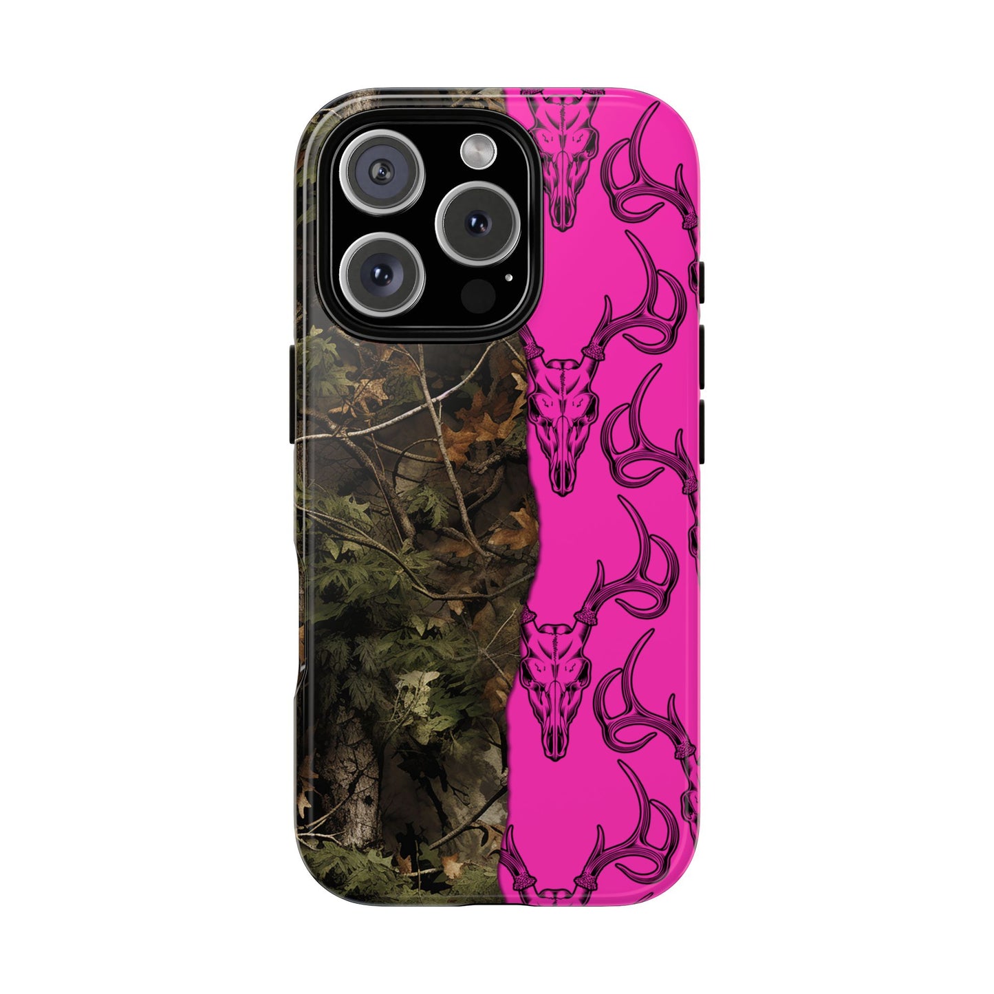 Camo Deer Skulls Pink Tough Case