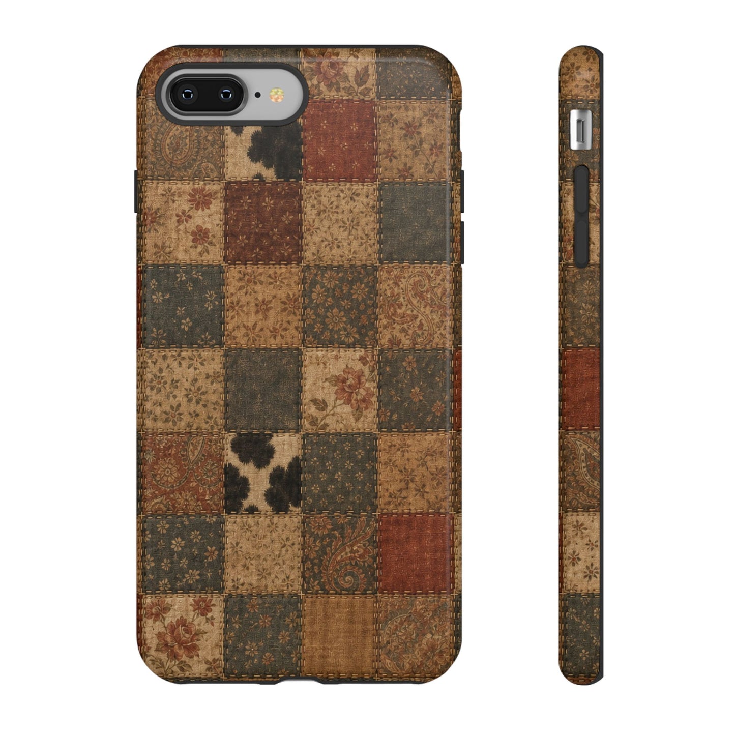 Rustic Patchwork Tough Case