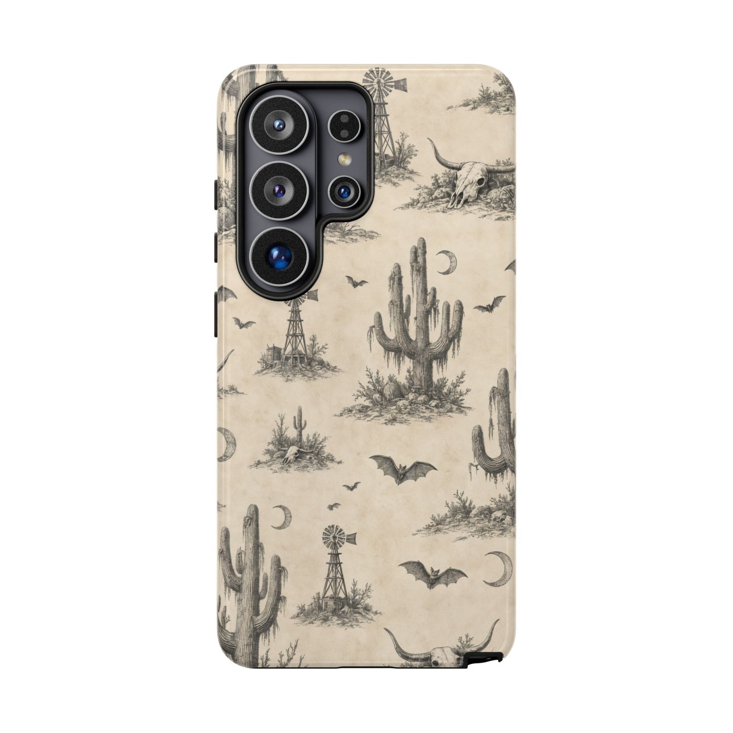 Spooky Desert Toile Tough Case