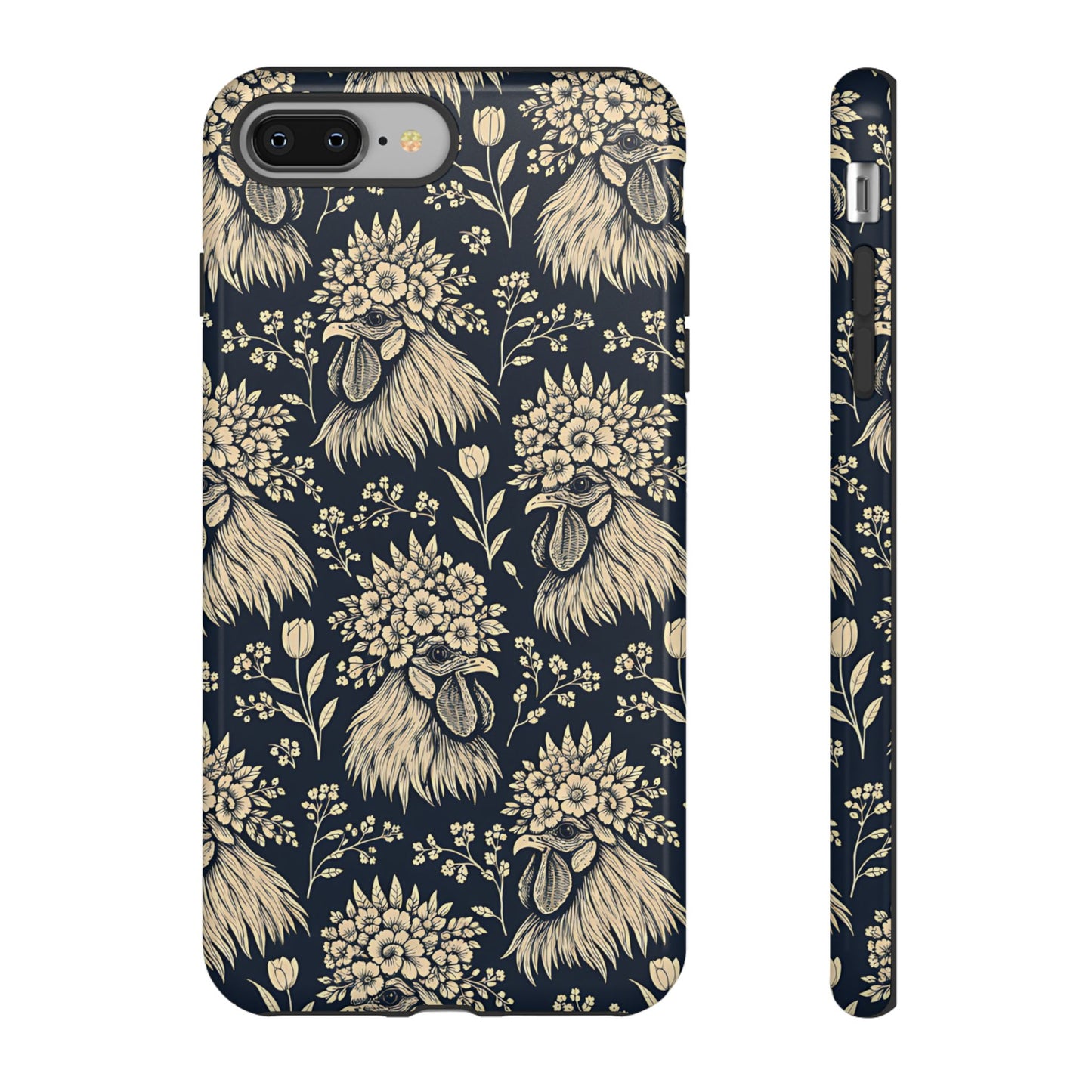 Floral Rooster Tough Case