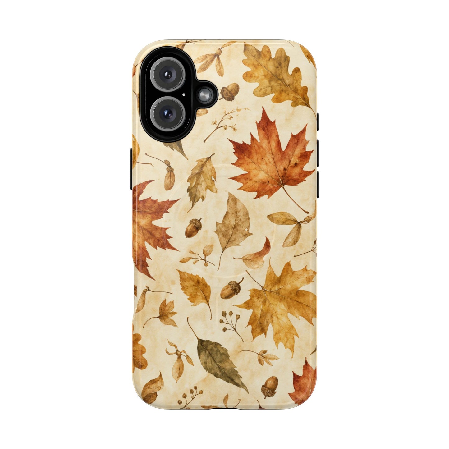 Golden Leaves Magnetic Case