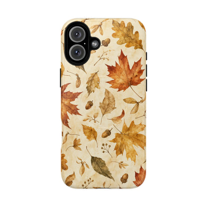 Golden Leaves Magnetic Case