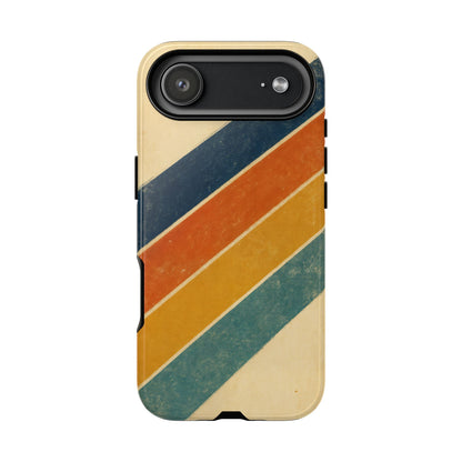 Retro Sunset Stripes Tough Case