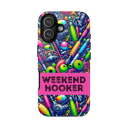 Weekend Hooker Neon Tough Phone Case