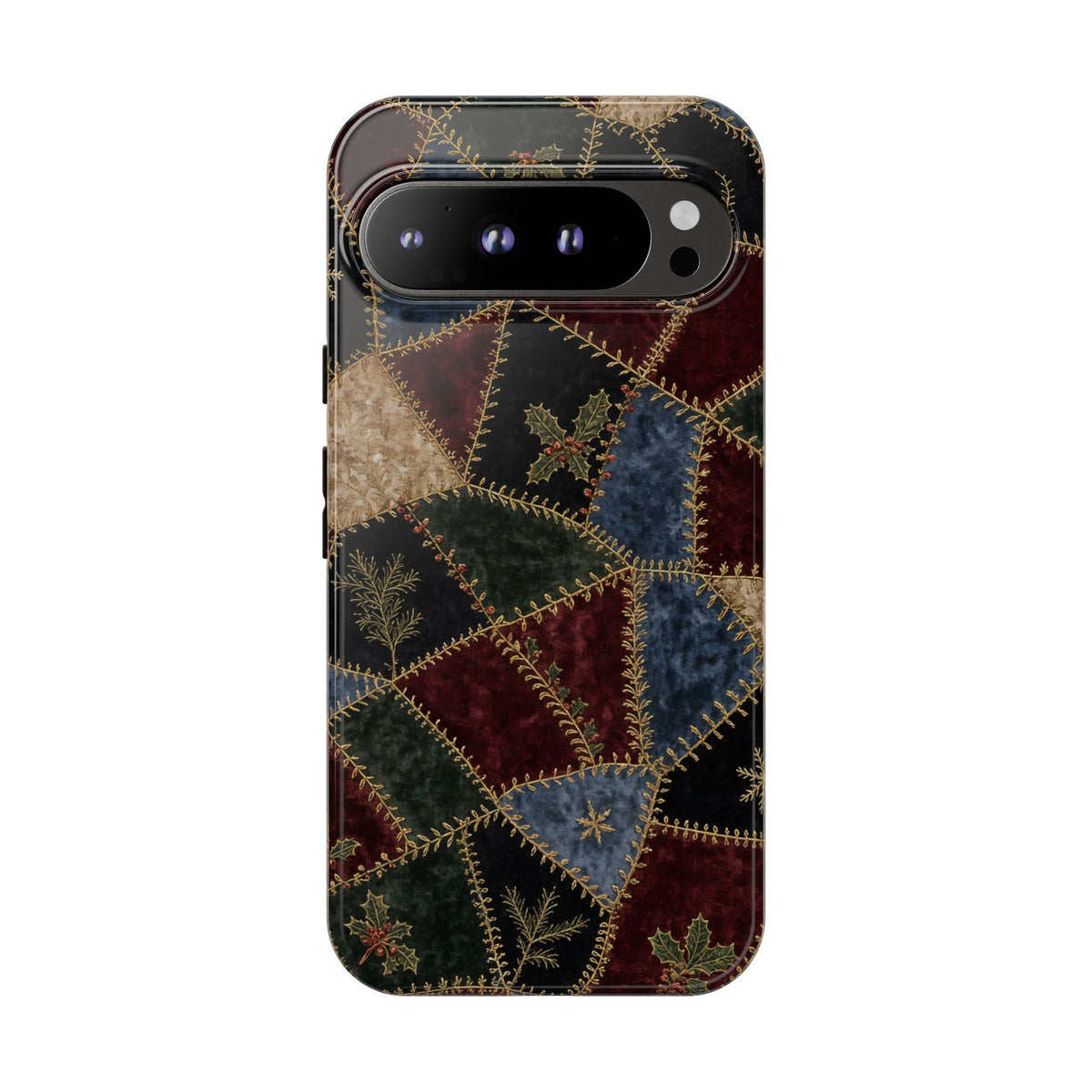 Winter Crazy Quilt Tough Case