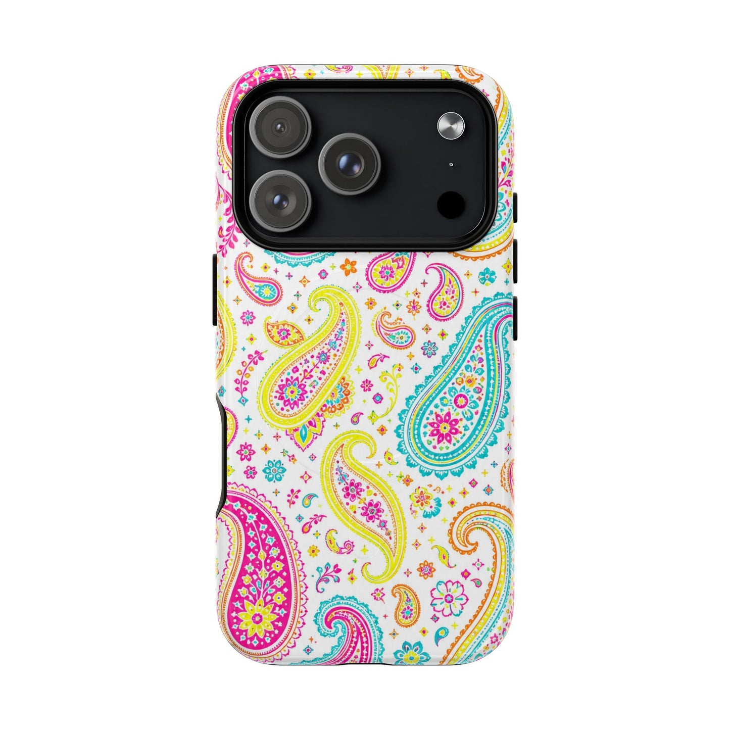 Neon Paisley Magnetic Case