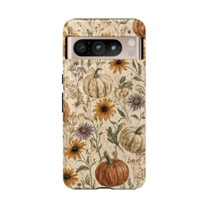 Pumpkin Wildflower Tough Case