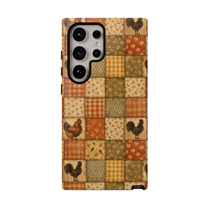 Chickens Patchwork Tough Case