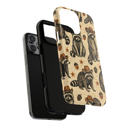 Retro Raccoon Magnetic Case