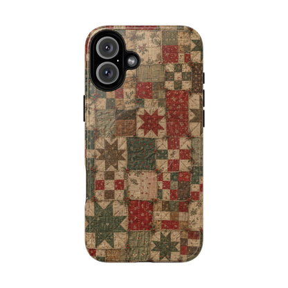 Holly Quilt Magnetic Case