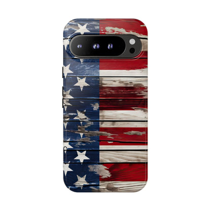 Wood Stars Stripes Tough Case
