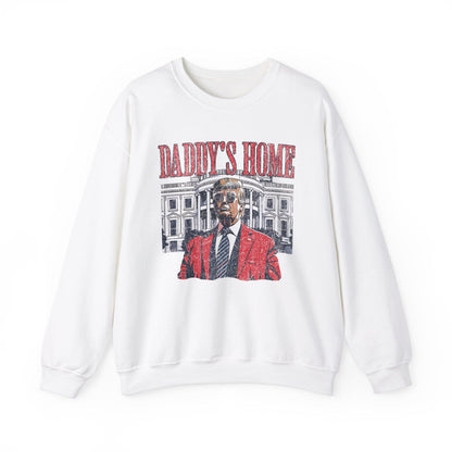 Daddy's Home - Red Trump 2024 Sweatshirt