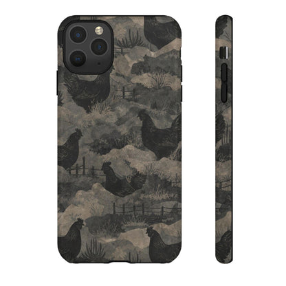 Camo Chickens Tough Case