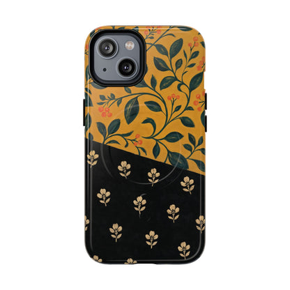 Mustard Folk Vine Magnetic Case