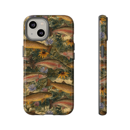 Floral Trout Tough Case