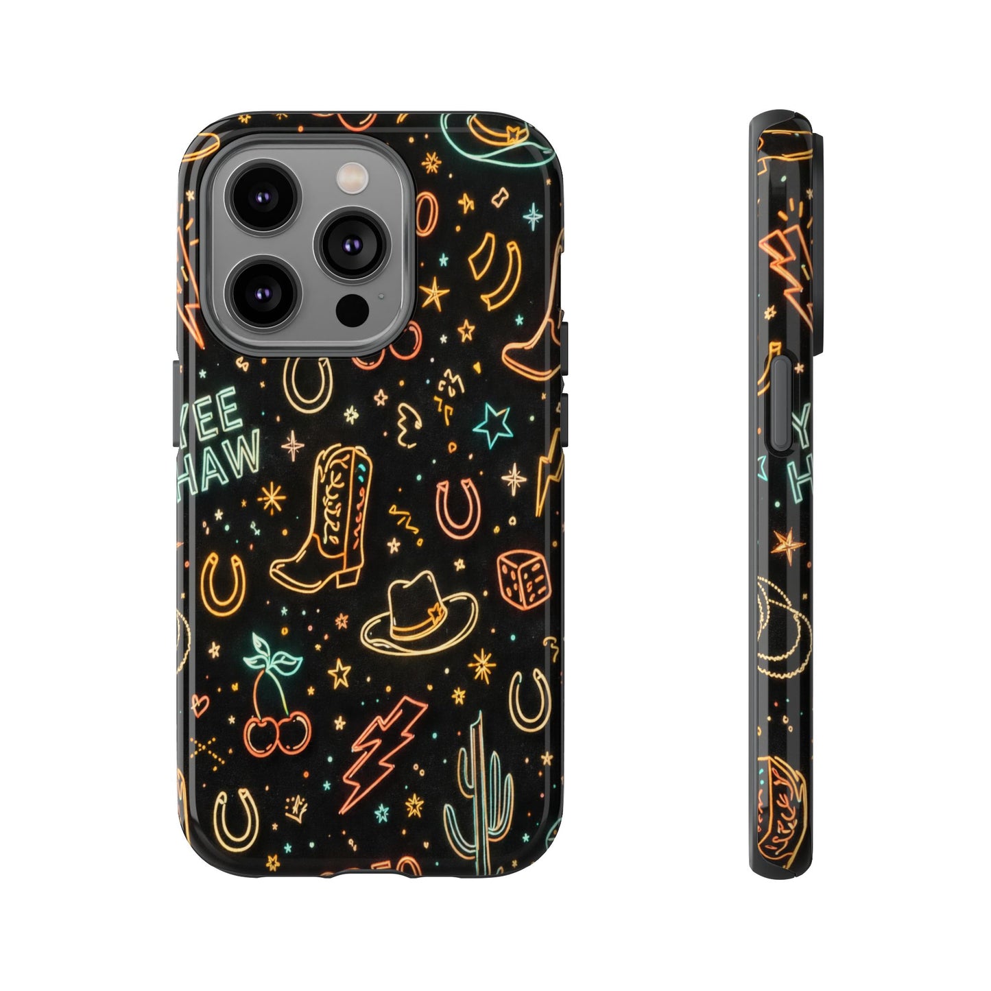 Retro Neon Rodeo Tough Case