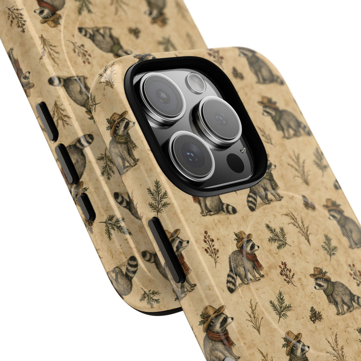 Cowboy Raccoons Magnetic Case