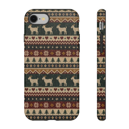 Fair Isle Goats Tough Case