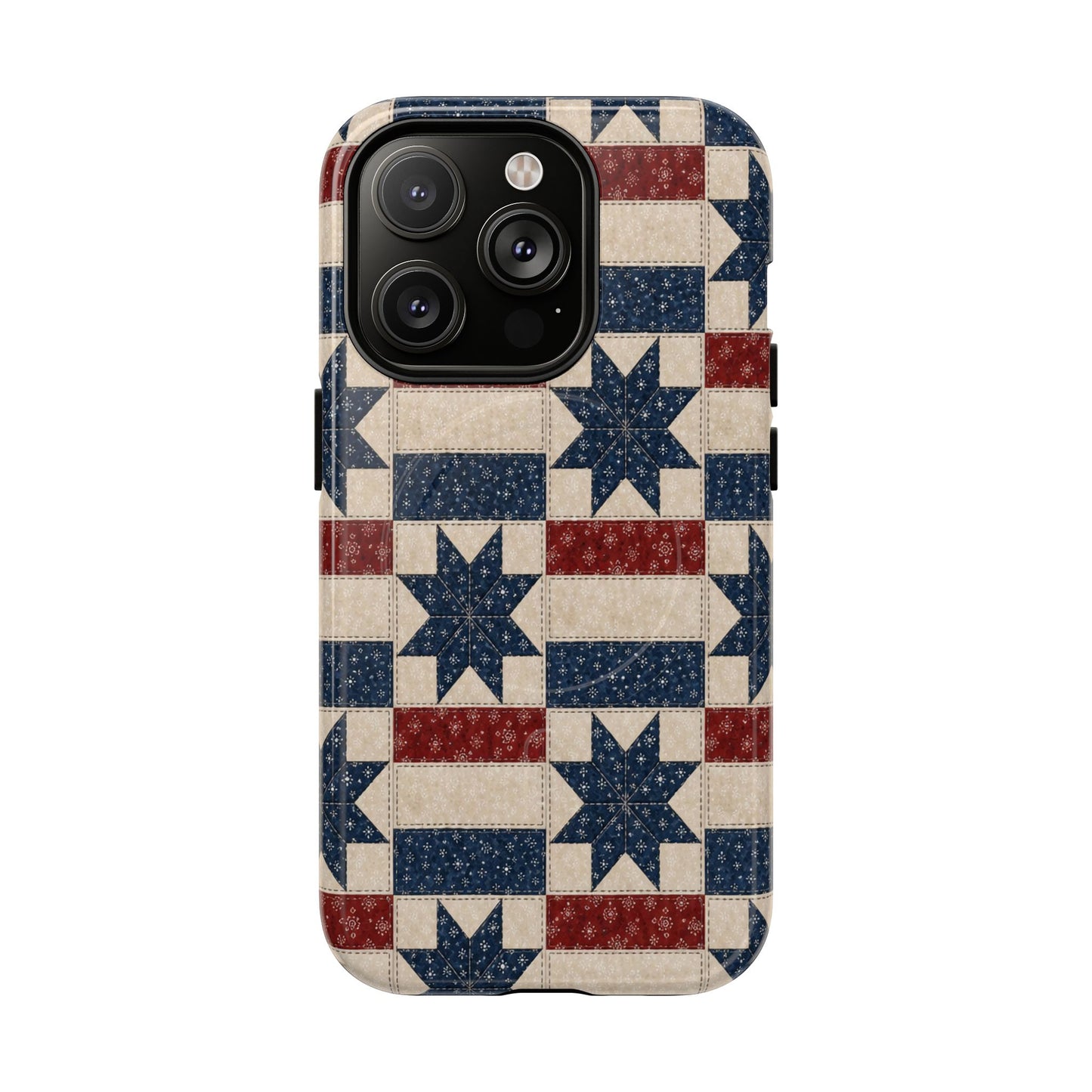 Patriotic Patches Magnetic Case