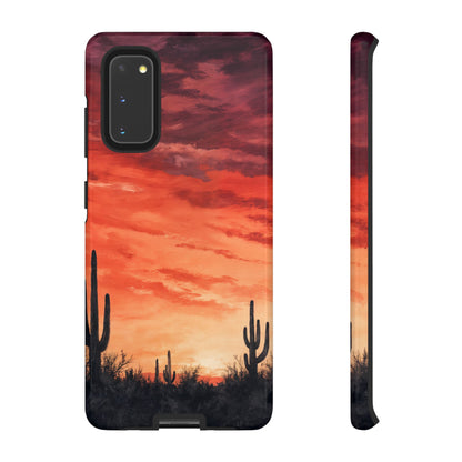 Desert Sunset Swaths Tough Case