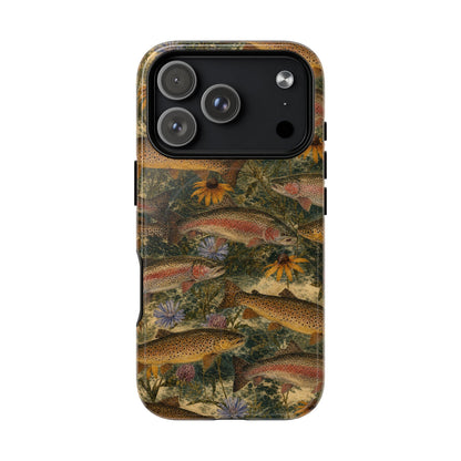 Floral Trout Magnetic Case