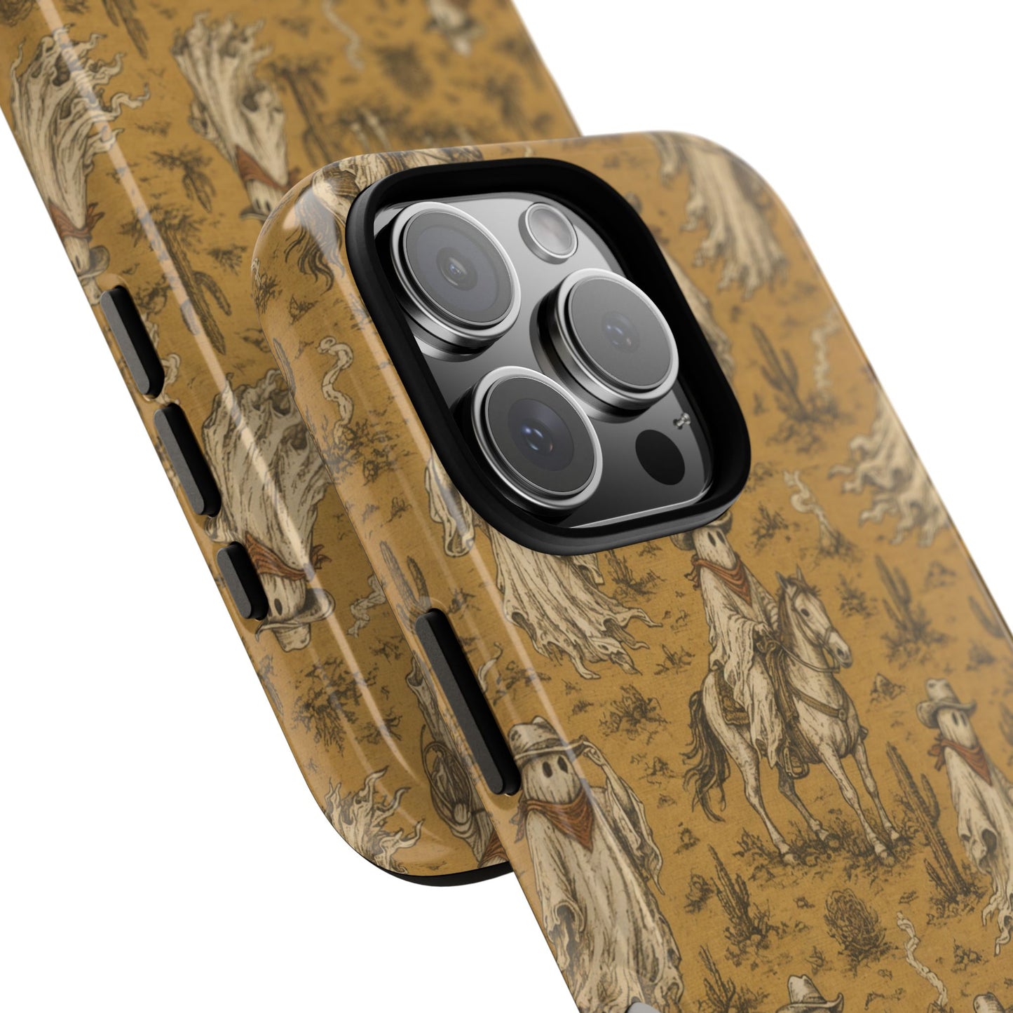 Ghost Cowboy Toile Tough Case