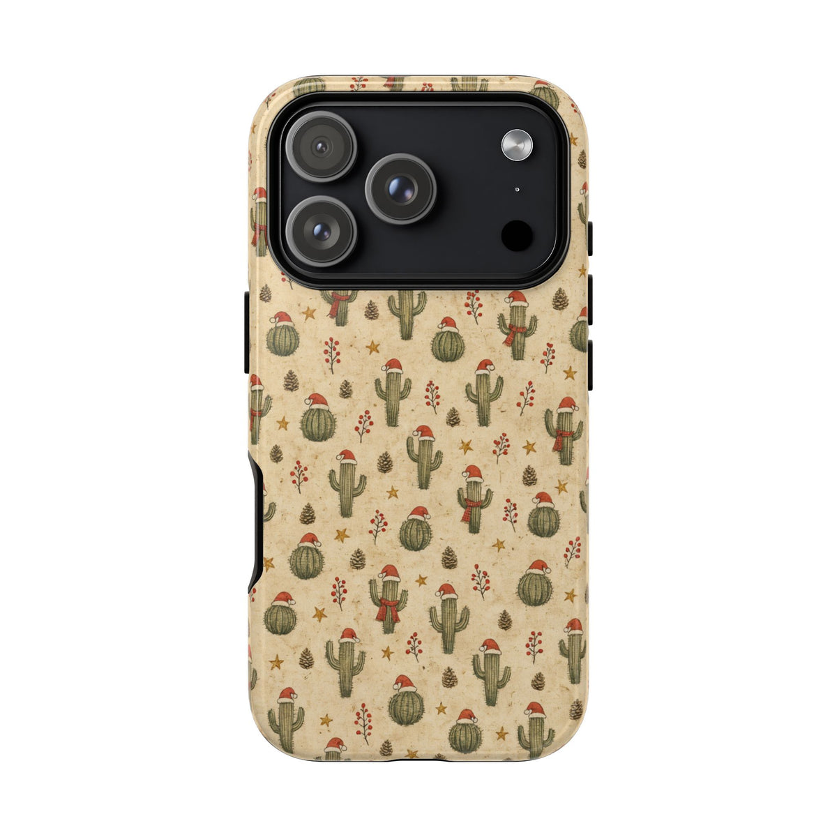 Santa Hat Saguaros Tough Case