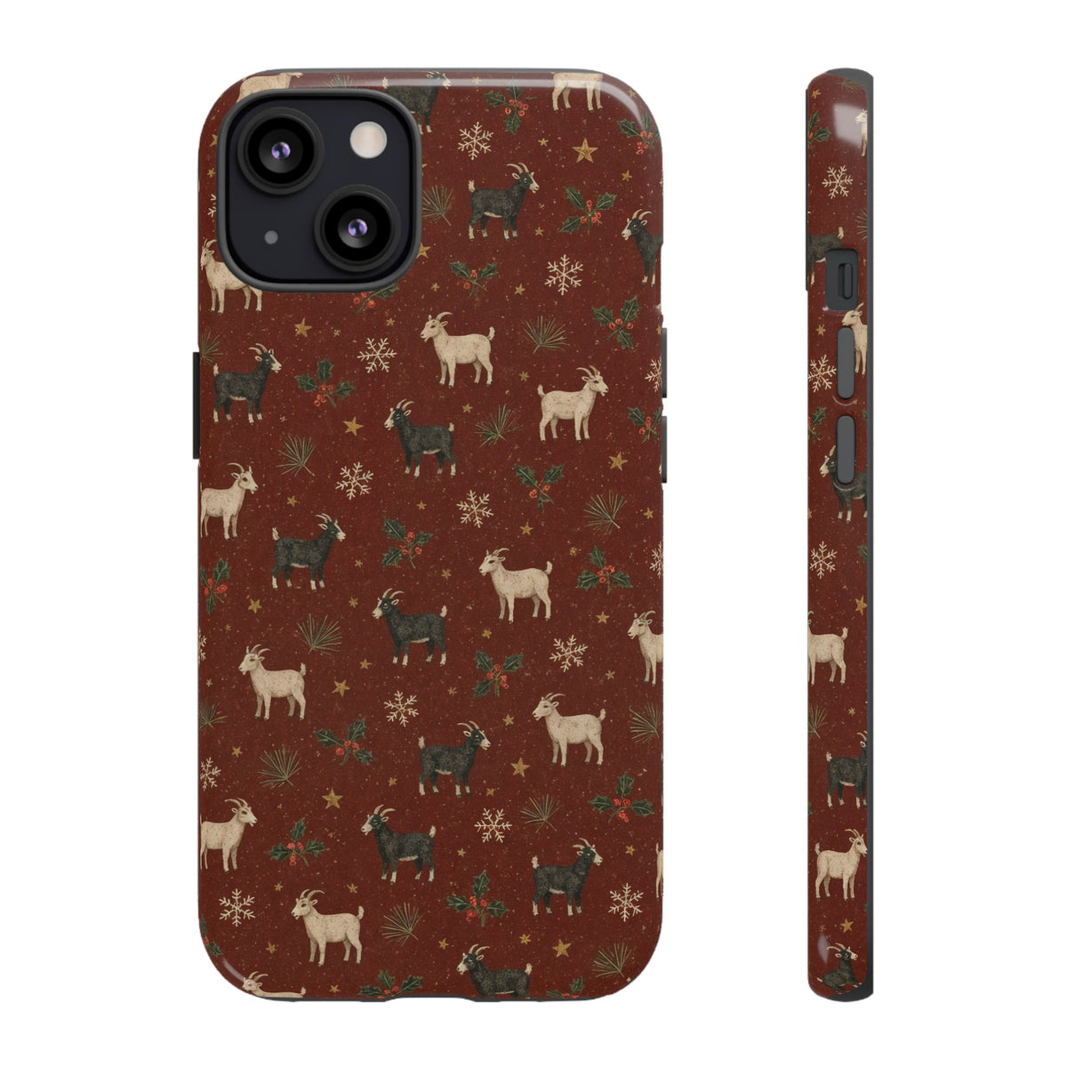 Holly Goats Tough Case