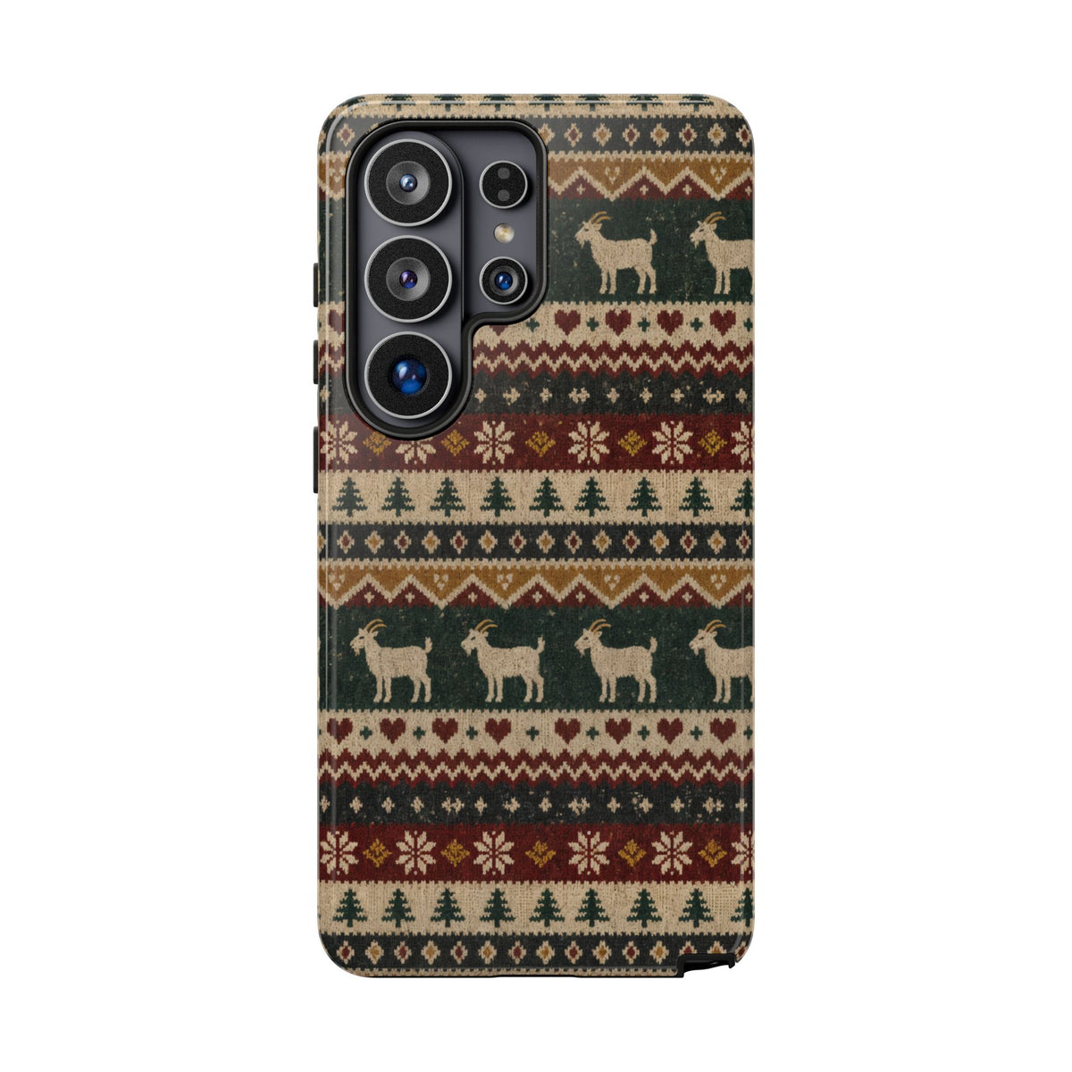 Fair Isle Goats Tough Case