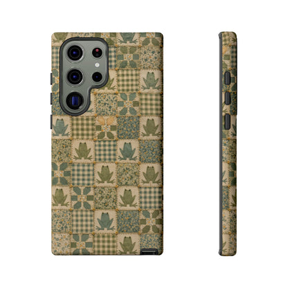 Frog Quilt Tough Case