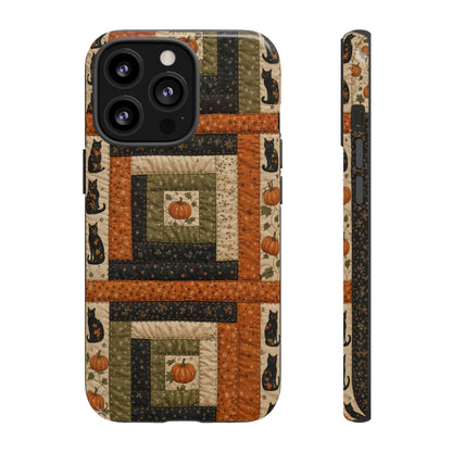 Halloween Quilt Tough Case