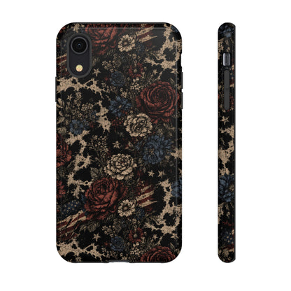 USA Cowhide Bloom Tough Case