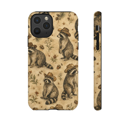 Painted Raccoon Tough Case
