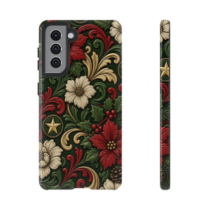 Tooled Christmas Stars Tough Case