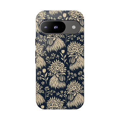 Floral Rooster Tough Case