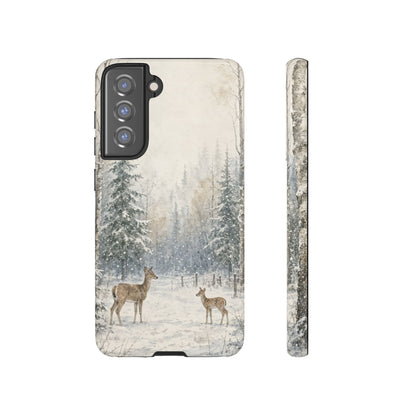 Snowy Doe Tough Case