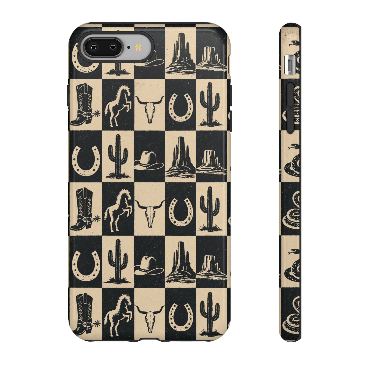 Western Checkerboard Tough Case