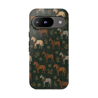 Wreath Horses Tough Case